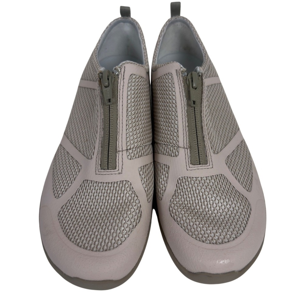 Merrell Zip Taupe Mesh Athletic Walking Shoes Womens 8.5 J55168